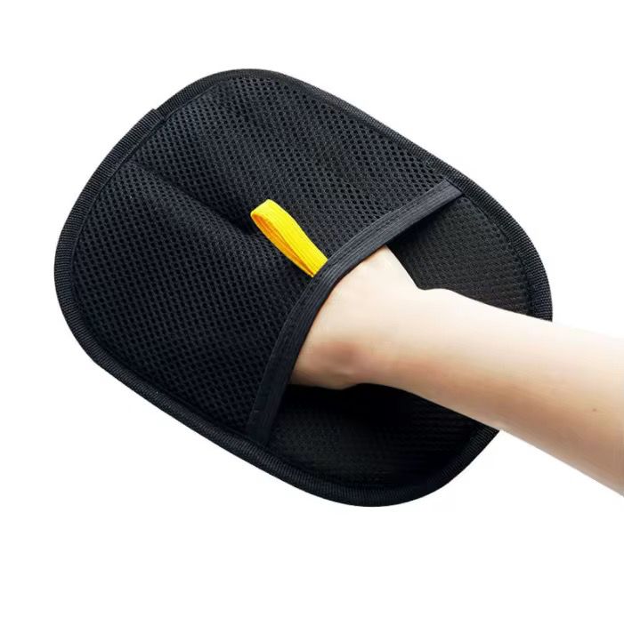 Guante electroestatico removedor de pelo para mascotas