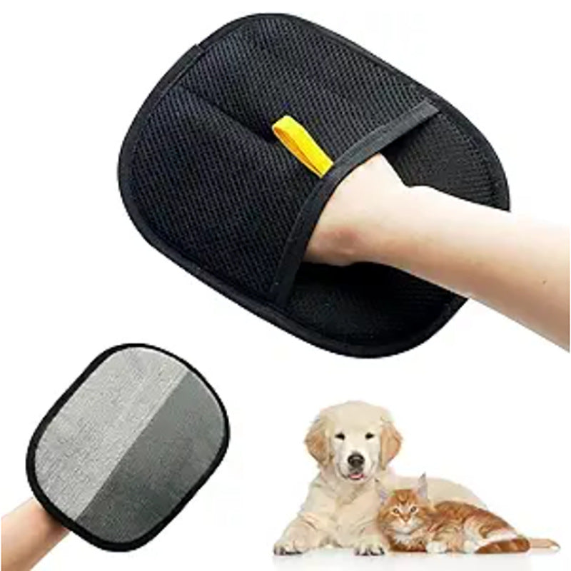 Guante electroestatico removedor de pelo para mascotas